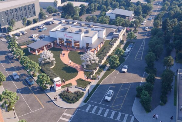 Chick-fil-a Downtown Decatur Rendering